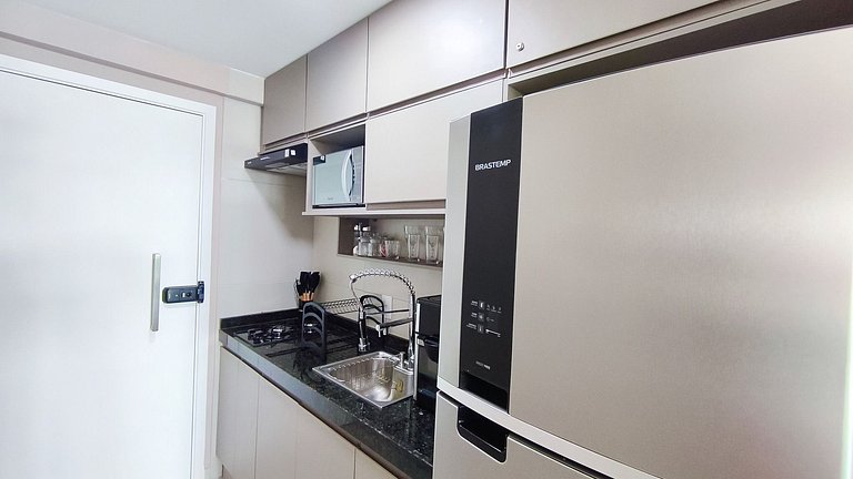Carneiros | Studio com Varanda| Beira-Mar (B21)
