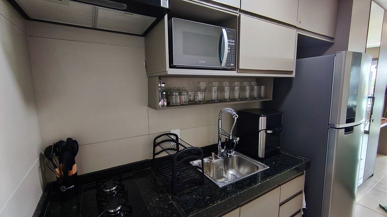 Carneiros | Studio com Varanda| Beira-Mar (B21)
