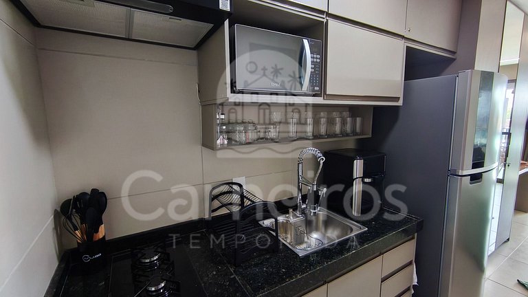 Flat no Açores - Pé na Areia de Tamandaré (B21)