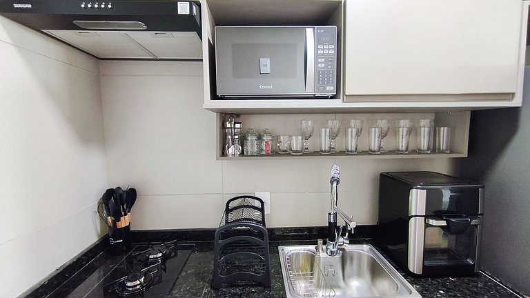 Carneiros | Studio com Varanda| Beira-Mar (B21)