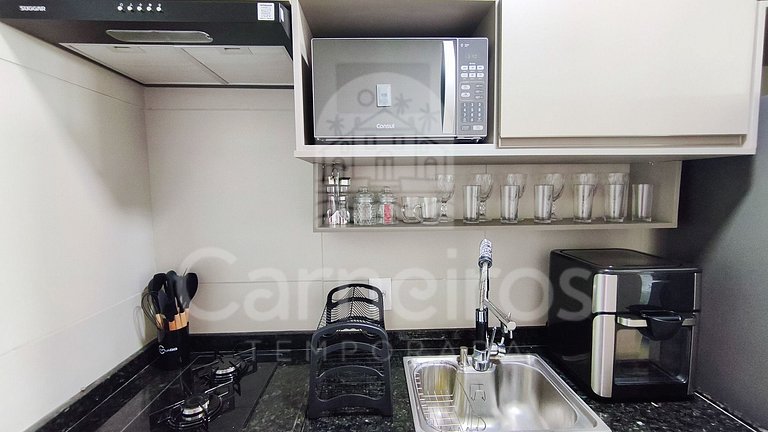 Flat no Açores - Pé na Areia de Tamandaré (B21)