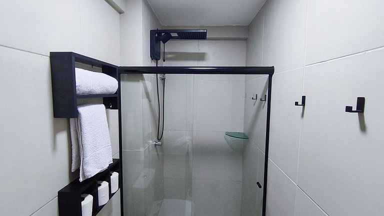 Carneiros | Studio com Varanda| Beira-Mar (B21)