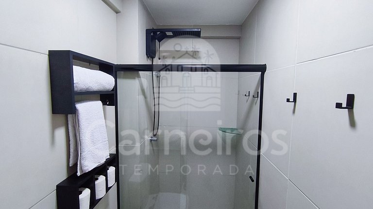 Flat no Açores - Pé na Areia de Tamandaré (B21)