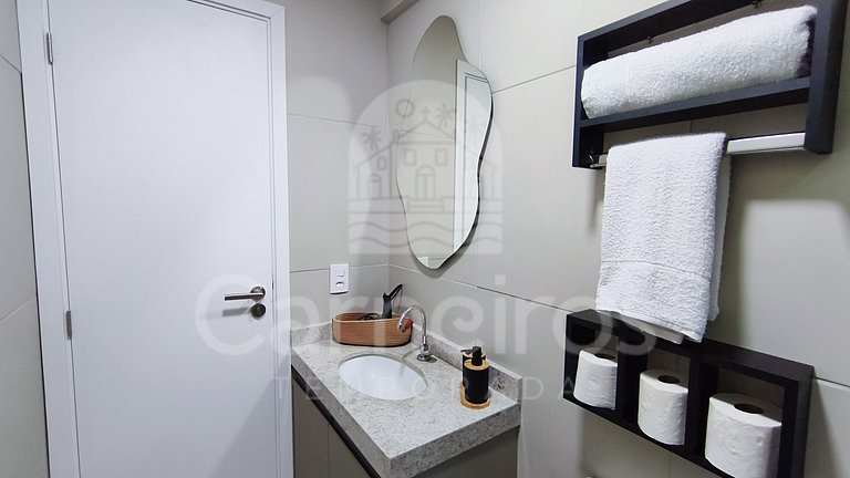 Flat no Açores - Pé na Areia de Tamandaré (B21)