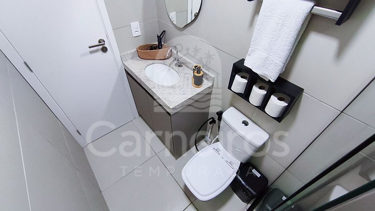 Flat no Açores - Pé na Areia de Tamandaré (B21)