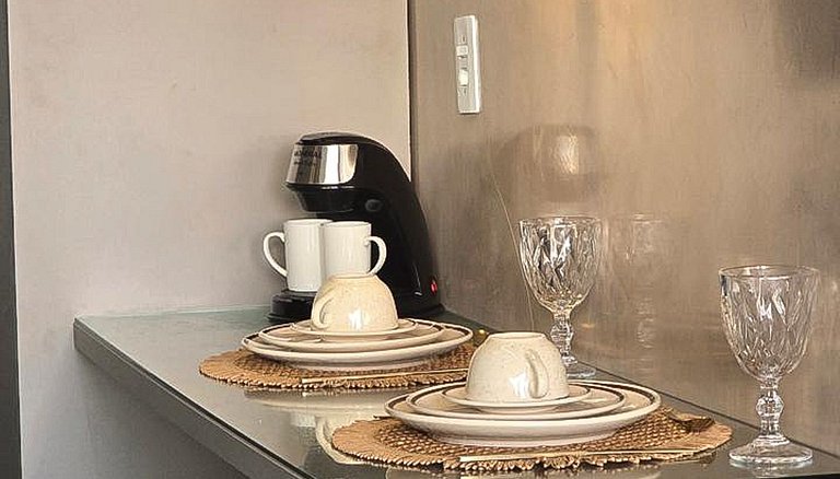 Carneiros | Studio com Varanda| Beira-Mar (B21)
