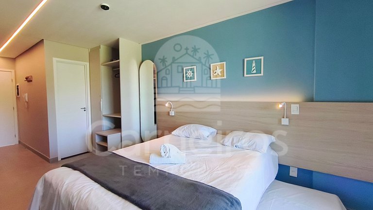 Flat no Beach Class Summer Residence (X11-3)