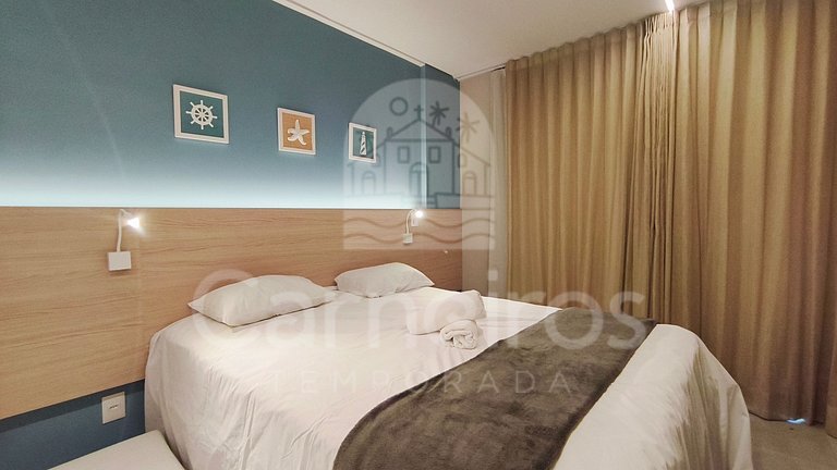 Flat no Beach Class Summer Residence (X11-3)