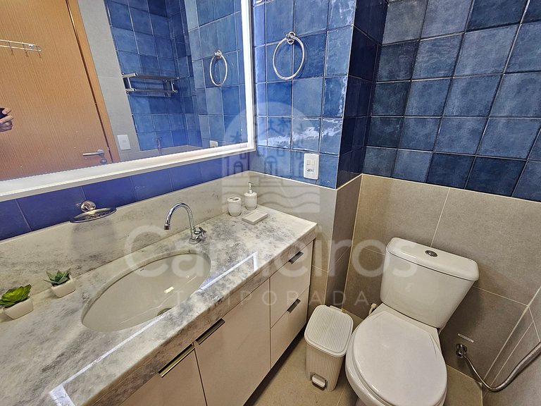 Studio Térreo-Carneiros Atlântico-Pé na areia (B029)