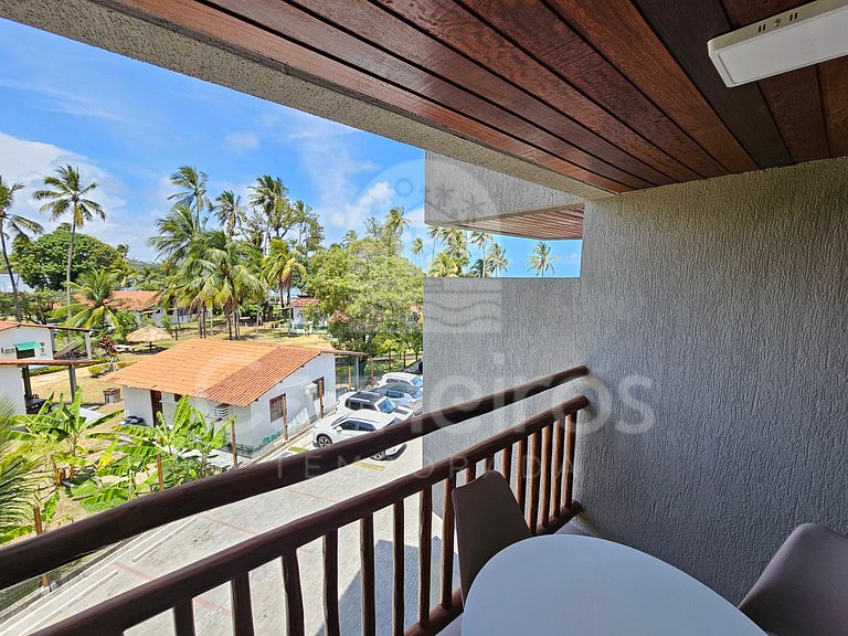 Studio Térreo-Carneiros Atlântico-Pé na areia (B033)