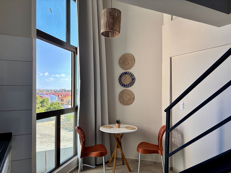 Carneiros | Flat Climatizado Perto da Praia(C06-1)