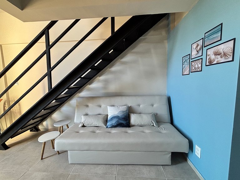 Carneiros | Flat Climatizado Perto da Praia(C06-1)