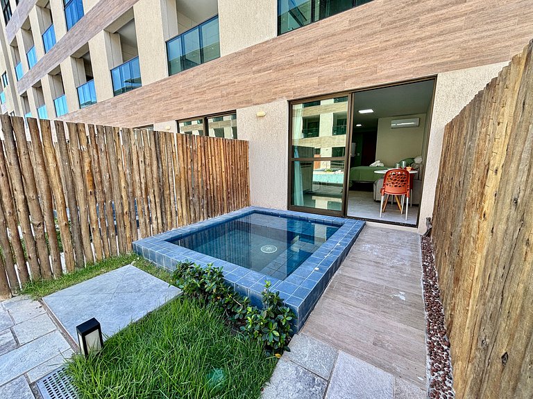 Carneiros | Studio Piscina Privativa | Max (X3-2)