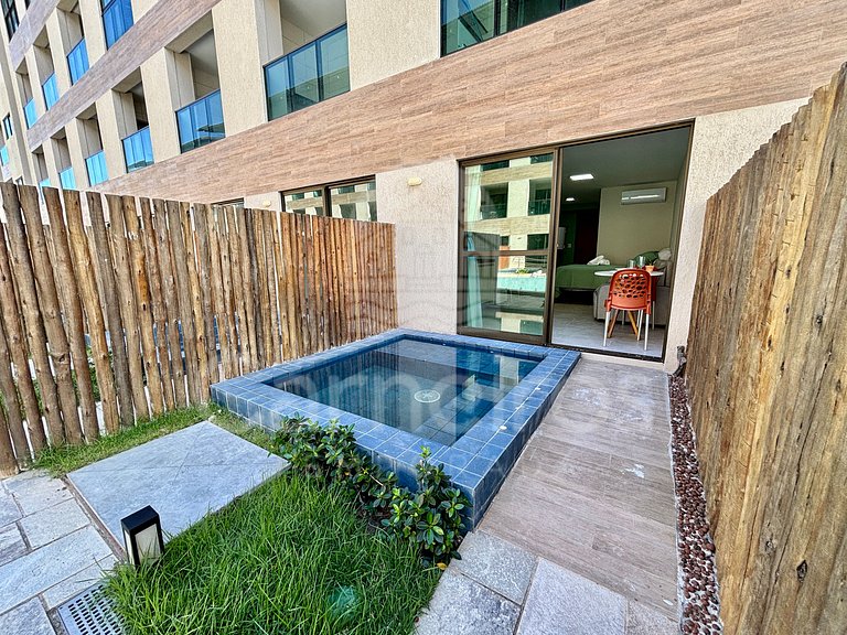 Studio com piscina privativa - Max Carneiros (03B)