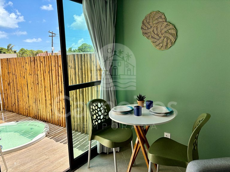 Studio com jacuzzi privativa - Max Carneiros (X7-1)