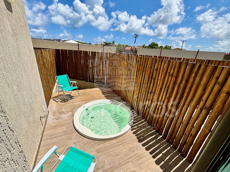 Studio com jacuzzi privativa-Max Carneiros (X8-1)