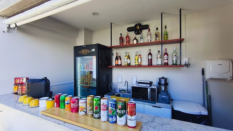 Studio | Ótima Localização | Orla Tamandaré (C14)