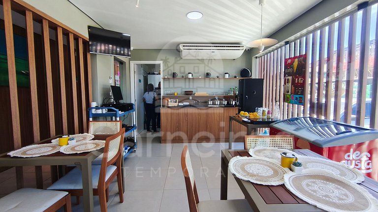 Studio no Maré Alta Beach - Praia de Tamandaré (C14)