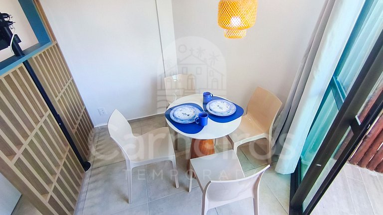 Flat na Praia dos Carneiros c/ Jacuzzi (X03-4)