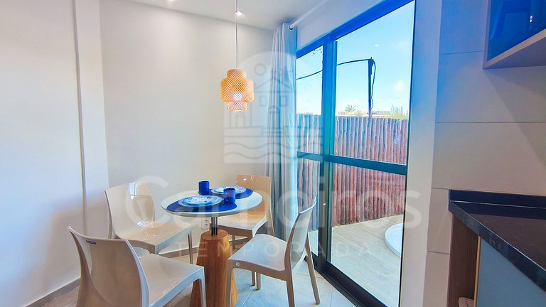 Flat na Praia dos Carneiros c/ Jacuzzi (X03-4)