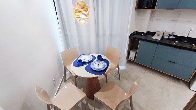 Carneiros | Studio com Jacuzzi Privativa (X03-4)