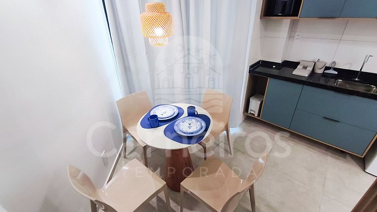 Flat na Praia dos Carneiros c/ Jacuzzi (X03-4)