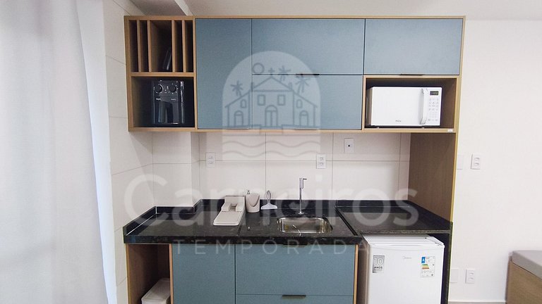 Flat na Praia dos Carneiros c/ Jacuzzi (X03-4)