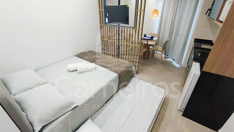 Flat na Praia dos Carneiros c/ Jacuzzi (X03-4)