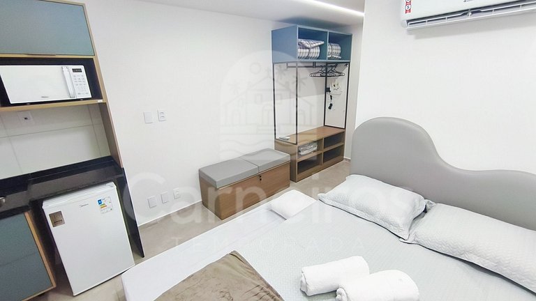 Flat na Praia dos Carneiros c/ Jacuzzi (X03-4)