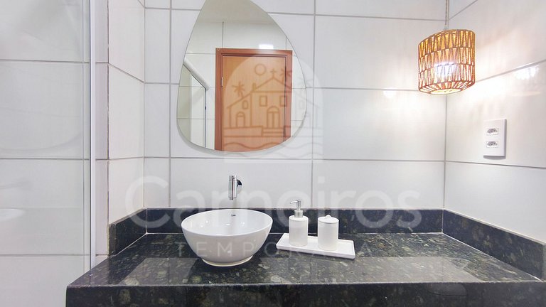 Flat na Praia dos Carneiros c/ Jacuzzi (X03-4)