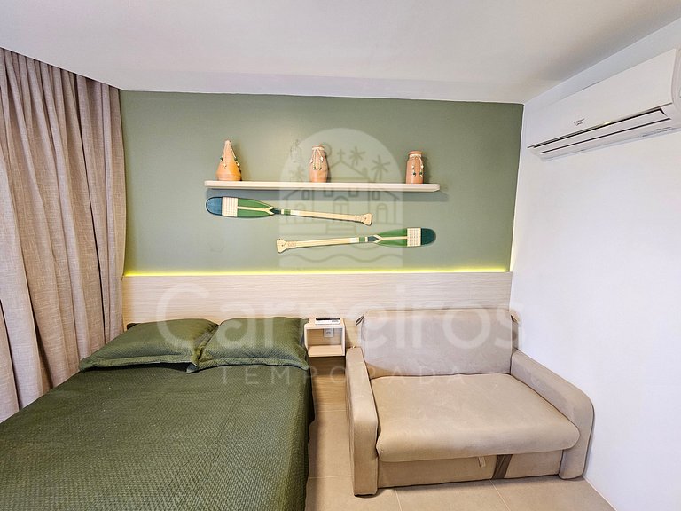 Carneiros Atlântico | Studio | 100m da Praia(D221)