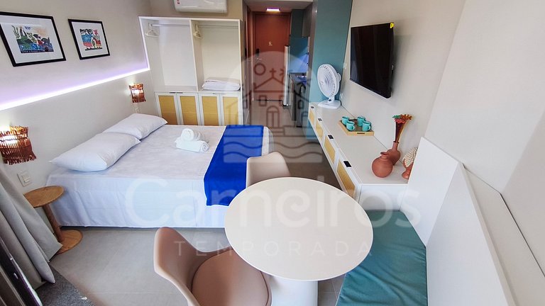 Studio no Carneiros Atlântico - Beira-Mar (D229)