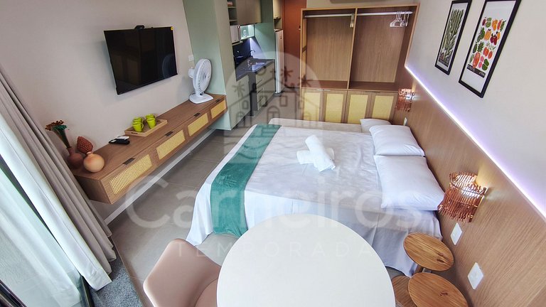 Studio no Carneiros Atlântico - Beira-Mar (D231)