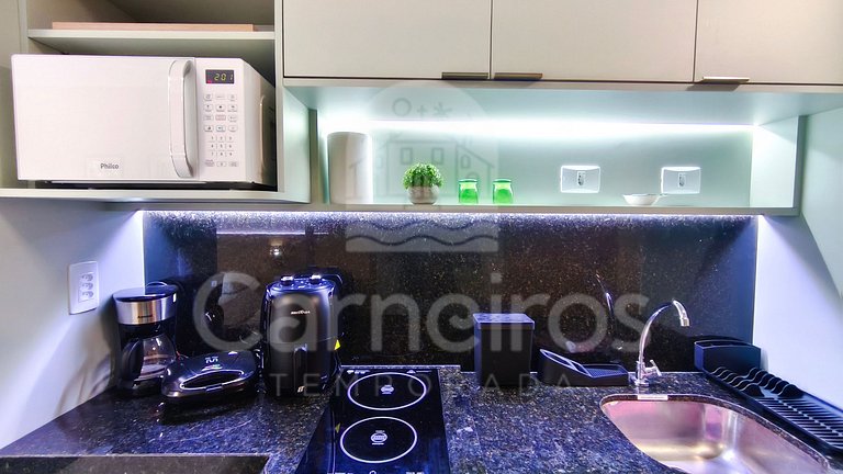 Studio no Carneiros Atlântico - Beira-Mar (D231)