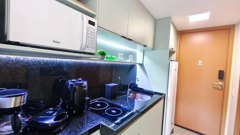 Praia dos Carneiros | Moderno e Beira-Mar (D231)