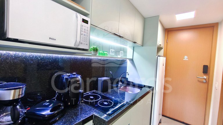 Studio no Carneiros Atlântico - Beira-Mar (D231)