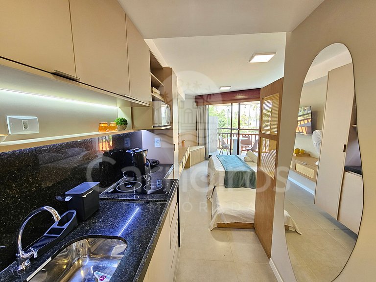 Studio no Carneiros Atlântico - Beira-Mar (D233)