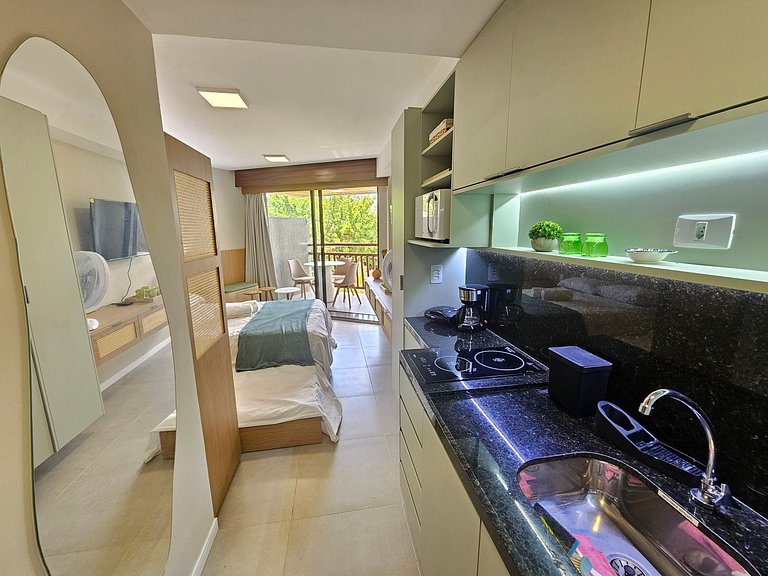 Praia dos Carneiros | Moderno e Beira-Mar (D231)