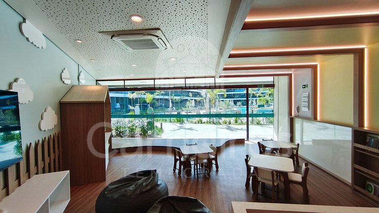 Studio Vista Piscina no Beach Class Verano (B14-3)