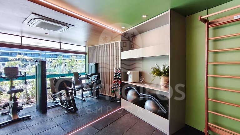 Studio Vista Piscina no Beach Class Verano (A04-3)