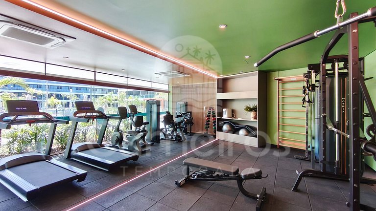 Studio Vista Piscina no Beach Class Verano (C15-2)