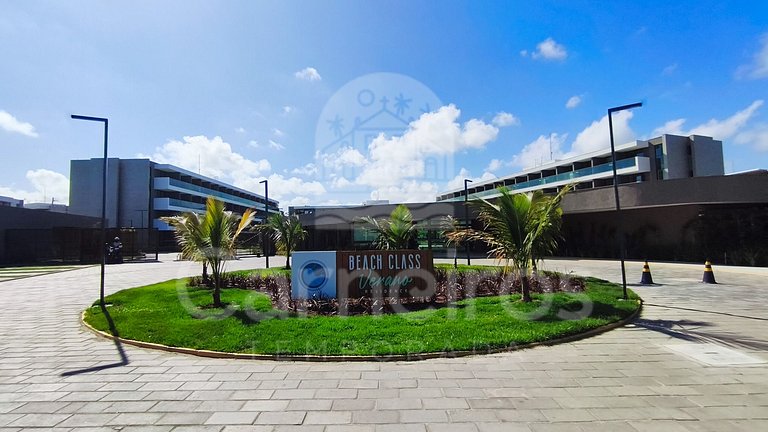 Studio Vista Piscina no Beach Class Verano (C15-2)