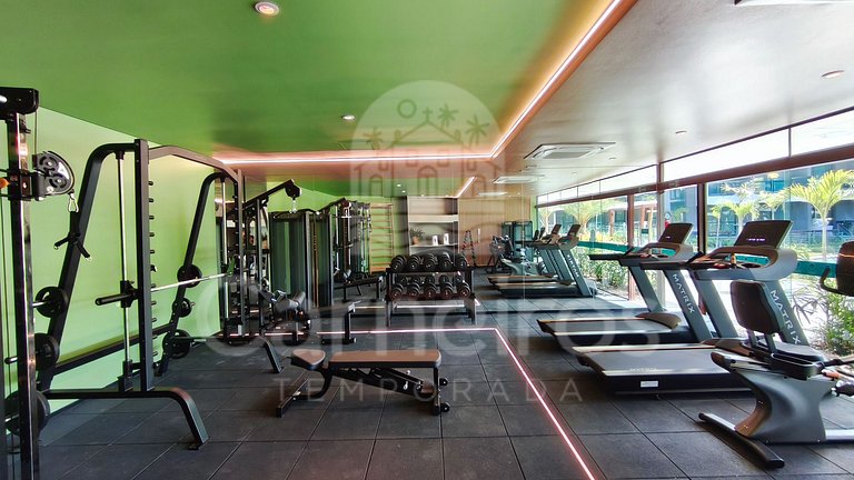 Studio Vista Piscina no Beach Class Verano (B14-3)