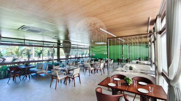 Studio Vista Piscina no Beach Class Verano (B14-3)