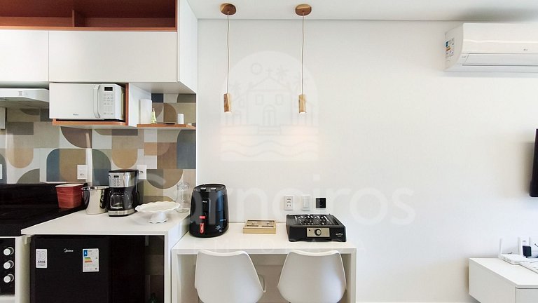 Studio Vista Piscina no Beach Class Verano (B12-3)