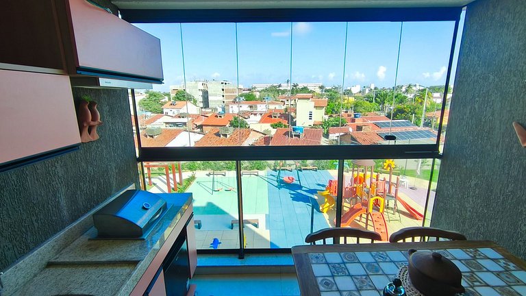 Studio no Beach Class Summer Residence (B15-6)