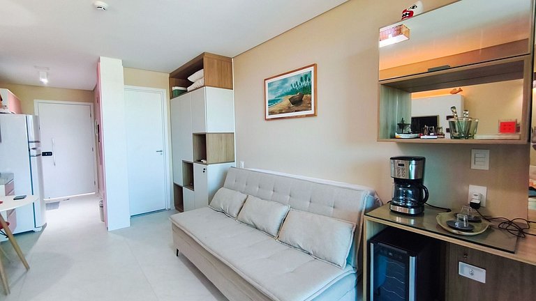 Studio no Beach Class Summer Residence (B15-6)