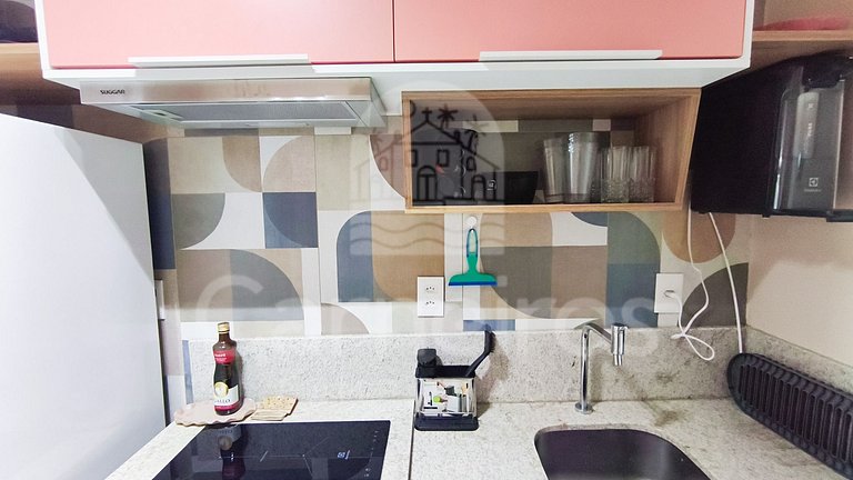 Studio no Beach Class Summer Residence (B07-6)