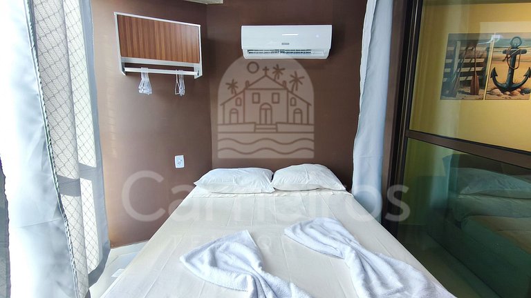 Flat no Açores - Pé na Areia de Tamandaré (A22)