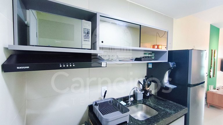 Flat no Açores - Pé na Areia de Tamandaré (A22)